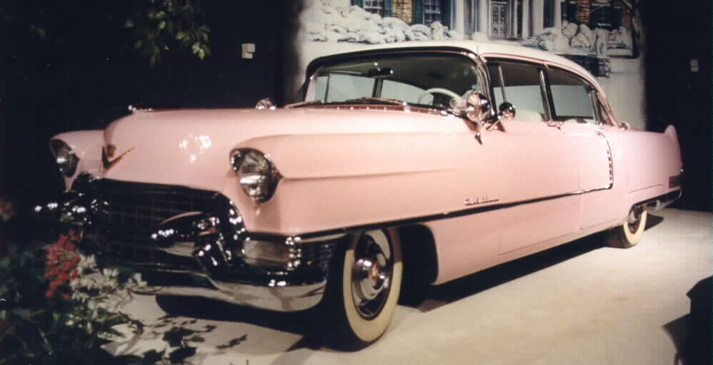 Elvis's love affair with this 1955 Cadillac was well documented and his